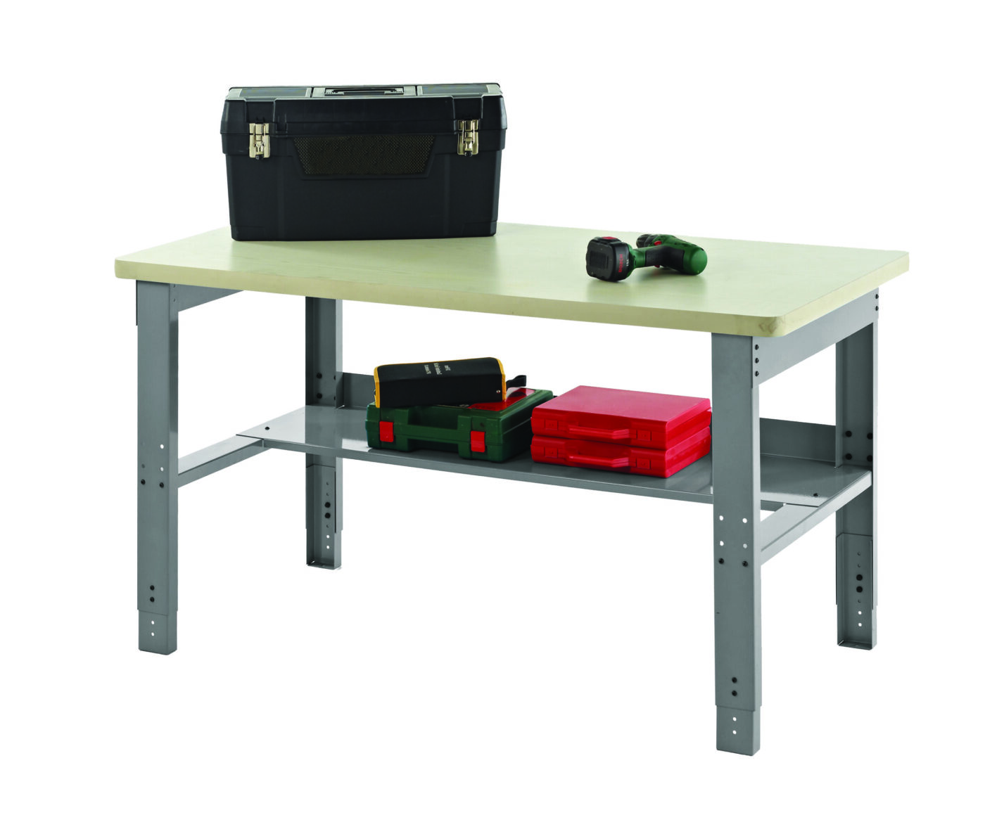 Adjustable Height Work Bench 1520Mm Uki Storage Limited
