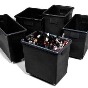 100% Recycled Bottle Skips