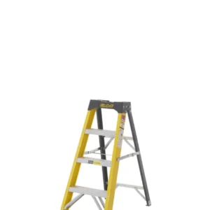 Climb-It Glass Fibre Swingback Stepladders