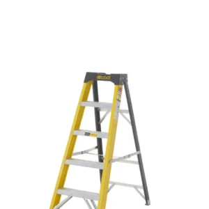 Climb-It Glass Fibre Swingback Stepladders
