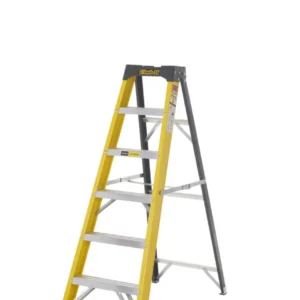 Climb-It Glass Fibre Swingback Stepladders