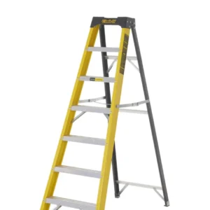 Climb-It Glass Fibre Swingback Stepladders