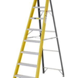 Climb-It Glass Fibre Swingback Stepladders