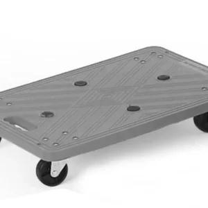 Mini Plastic Platform Dolly - Grey