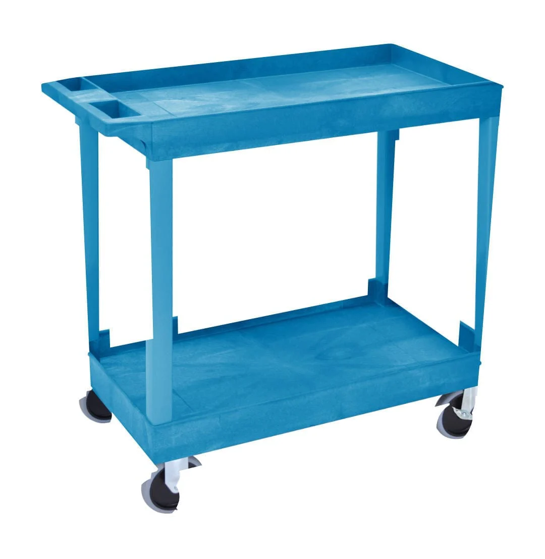 Proplaz Superstrength Plastic Multi-Purpose Trolley - 2 Trays