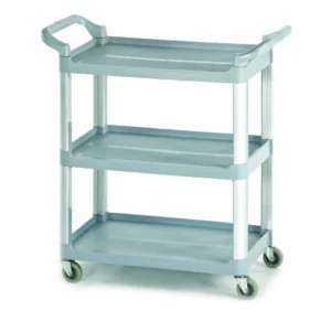 Plastic 3 Shelf Trolley - Small