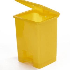 15L Pedal Bins - Set of 3/Yellow