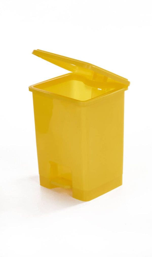 15L Pedal Bins - Set of 3/Yellow