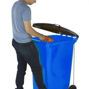 Wheeled Bins with Side Pedal