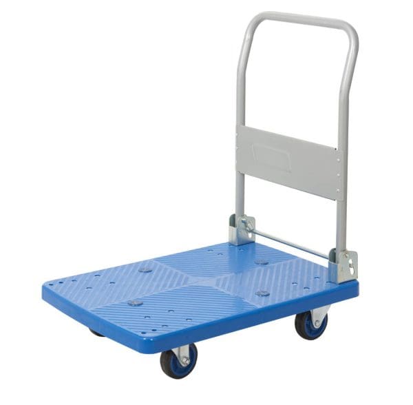 Proplaz Blue Platform Trolley - Small