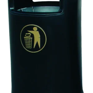 Hooded Top Victorian Litter Bins