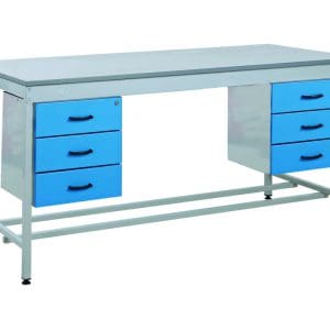 Taurus Utility Workbench with Two Triple Drawers