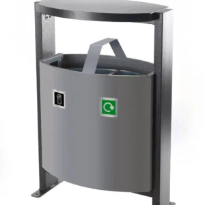 Outdoor 2 Compartment Bin