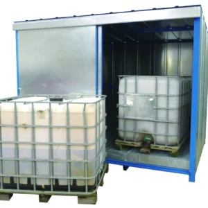 IBC Storage Unit with Deep Sump Base