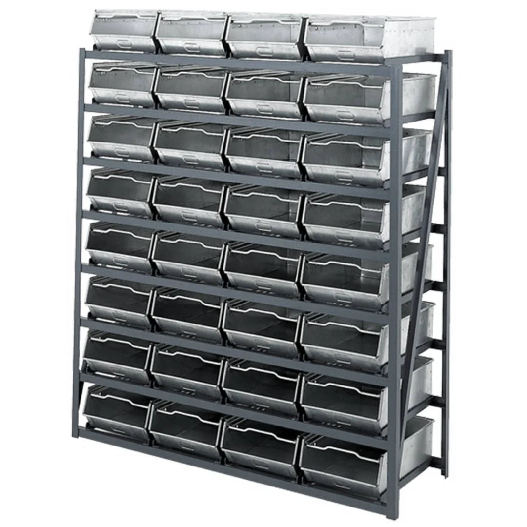Galvanised Bin Racks - Image 11