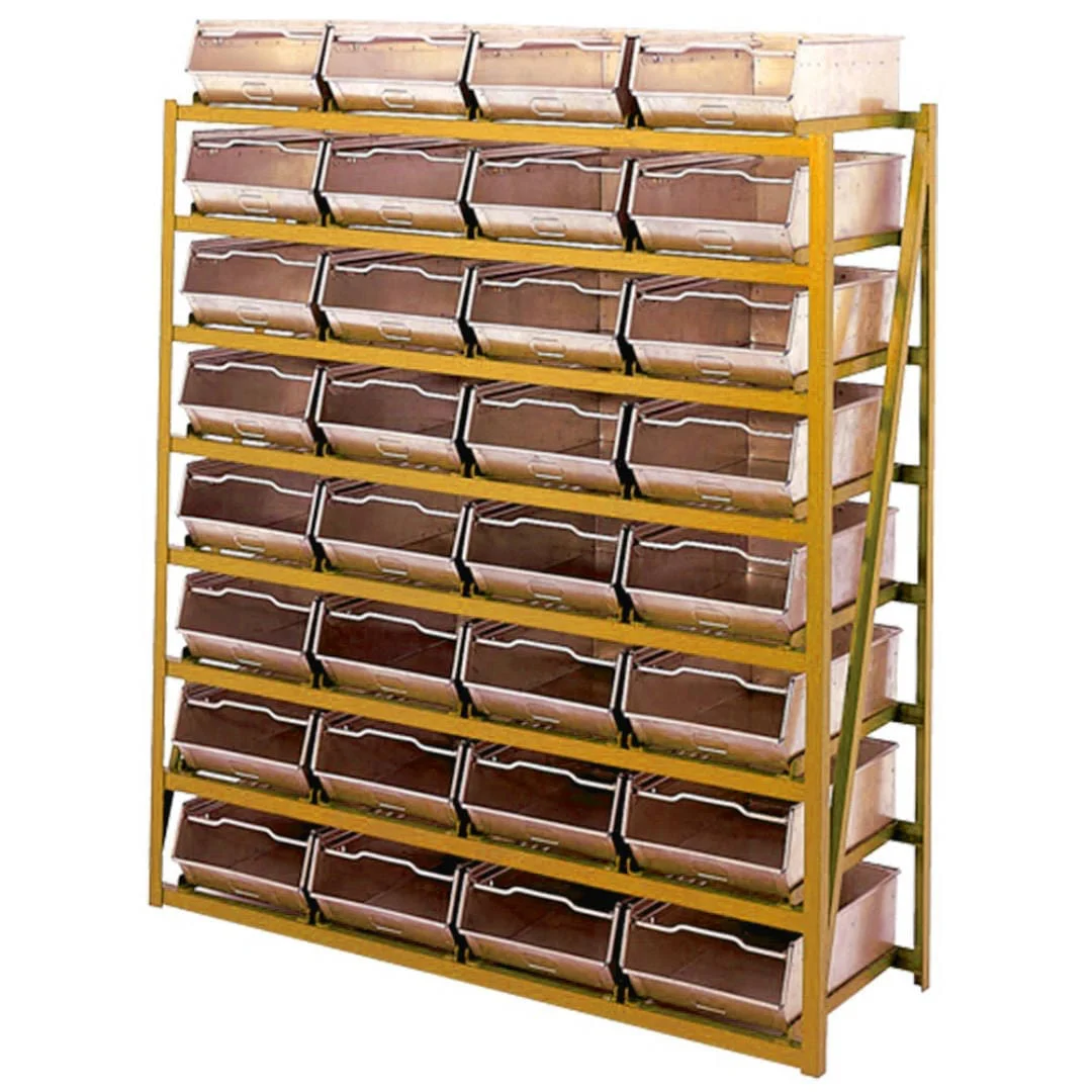 Galvanised Bin Racks - Image 49