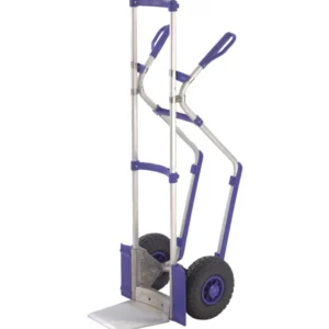Aluminium Sack Truck with Blue Guards