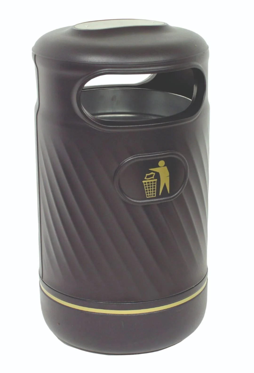 Outdoor Hooded Top Litter Bin