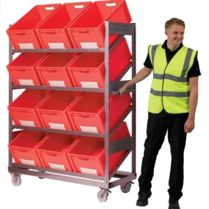 Inclined Mobile Shelving