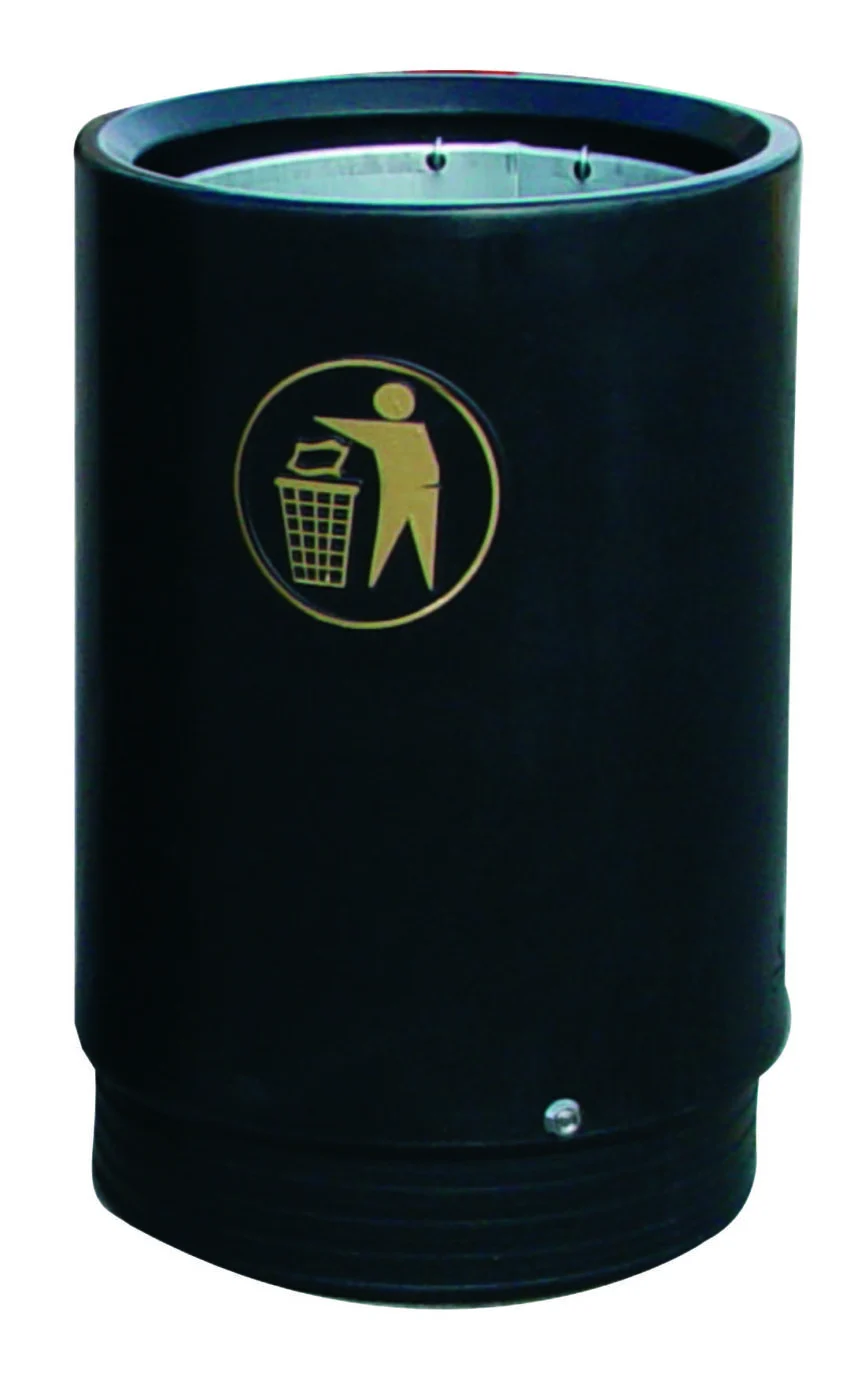 Outdoor Hooded Top Litter Bin